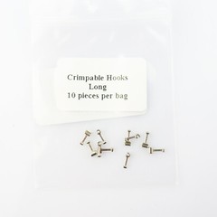10X Dental Orthodontic Crimpable Hook sliding right/left/long/left for bracket