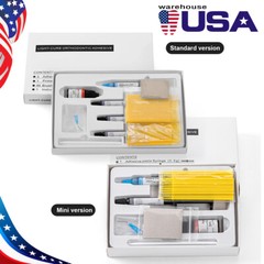 Dental Bracket Braces Glue Ortho Bonding Light Cure Resin Composite Kit