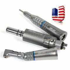 3* Dental Low Speed Air Motor E-Type Contra Angle Straight Handpiece NSK NMP