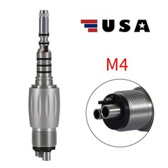 Dental High Speed Handpiece Fiber Optic For KAV MULTIflex Coupler 4 6 Hole