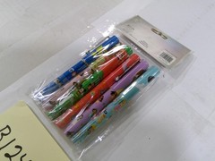 Disney 100 Character Pens 6 Pack Multicolor Cartoon Pen Set Kids Party