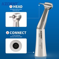 Joydental Dental Low Slow Speed Handpiece Contra Angle Straight Air Motor 2 Hole
