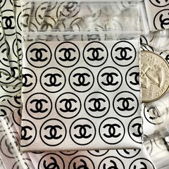 BaggiesSince1987 – 2020 Design Zip Bags SKULL SILVER 3C MIX 100PCS, READ DETAILS