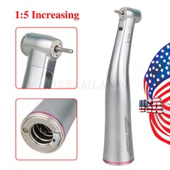 Dental Internal water spray 1:5 LED Optic Fiber Contra Angle Handpiece fit NSK R