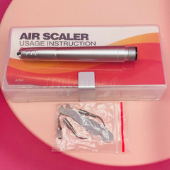 Dental Ultrasonic Air Perio Scaler Handpiece Hygienist 2/4Hole W/ 3 Scaling Tips