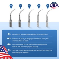 LED Dental Ultrasonic Piezo Scaler Handpiece Fit EMS Cavitron