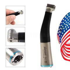 Dental Low Speed Handpiece Fiber Optic 1:1 Contra Angle Handpiece With LED Light