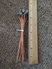 Lead Meter Seal 25 pcs – with COPPER wire Lead Head