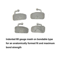 Dental Orthodontic Buccal Tubes 1st 2nd Molar Mini MBT Roth 022 Marked Laser