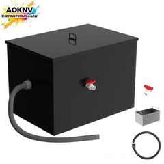 30 Gallon Commercial Under Sink Grease Trap 30 LBS Under Sink Grease Trap