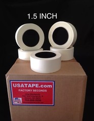 32 Rolls 1.5″ X 60 Yrds General Purpose Masking Tape Painters USA Made Seconds