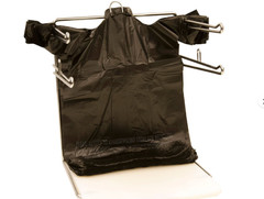 Black T-Shirt Carryout Bags, 11.5″ x 6.5″ x 22″ 1000 ct.