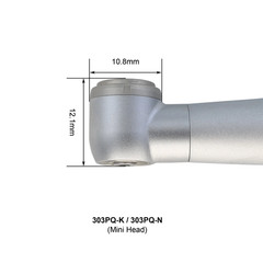 COXO Dental High Speed Handpiece Small Mini Head Turbine 4 Hole Fit NSK Coupler