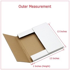 100 LP Premium Record Album Mailers Book Box Variable Depth Laser Disc Mailers