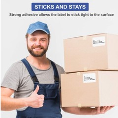 150-12000 4″x3.33″ Address Shipping Labels 6 Up Per Sheet Self Adhesive Stickers