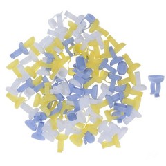 100/ Dental Disposable Endo Finger Prophy Ring Mixing Bowl Cup Dappen Handy Dish