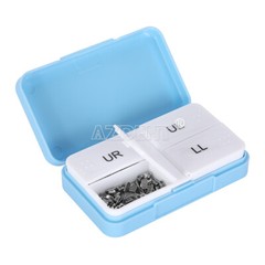 Tubos bucales de ortodoncia dental 1er molar Bondable Roth MBT 022 monobloque