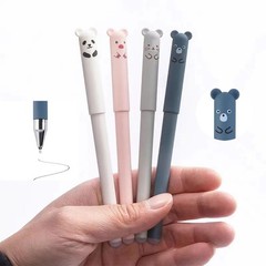 Erasable Gel Pens Fine Point 0.5mm Blue Inks 12 Pack Cute Cartoon Make Mistak…