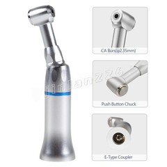 Dental E TYPE push button Contra Angle LOW Handpiece A+ Dentist Brand New PAD