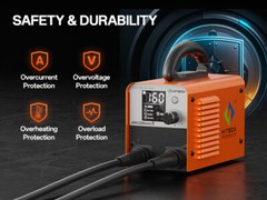 HITBOX Professional 160A 2IN1 IGBT Welder MMA Lift TIG Portable Welding Machine