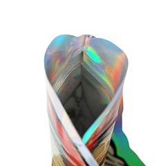 Cartoon Special-shaped Holographic Glossy 3.5g Mylar Bag Zip Seal Bag Resealable