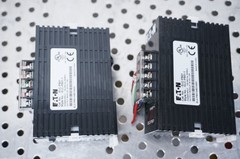 (Qty 2) Eaton ELC-PS01-1 Power Supply Input 100-240VAC 50/60Hz Output 24VDC 1A