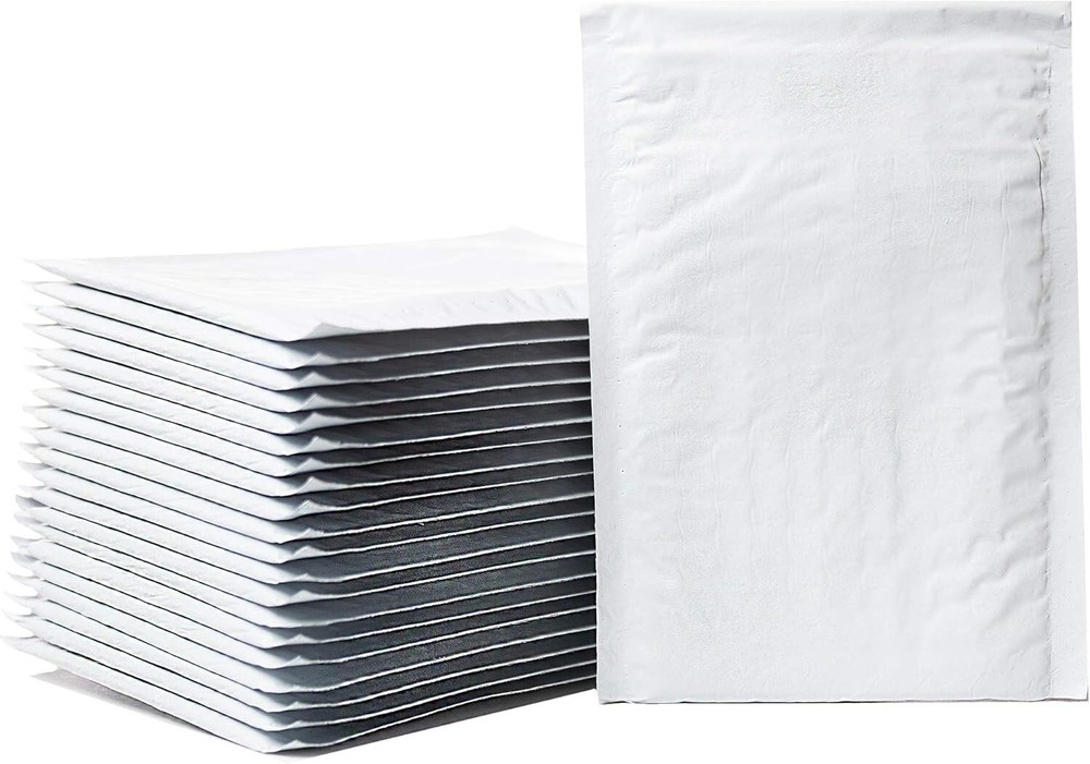 50/100/200/500 Poly Bubble Mailers Padded Envelope Shipping Bags Seal Any Size
