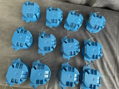 (12-pack) Thomas & Betts B520A-UPC 20.0 Cu Ceiling Box In PVC Blue Bulk