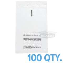 100 9×12 Self Seal Suffocation Warning Clear Poly Bags 1.5 mil Free Shipping