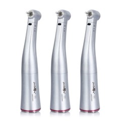 Dental 1:5 Increasing LED Contra Angle Handpiece Spray Ceramic Bearing