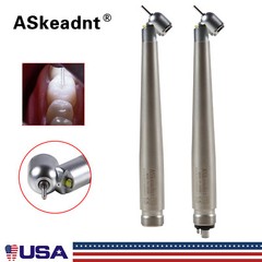45° LED Light Dental PANA-MAX Push High Speed Handpiece Turbine 4/2H fo