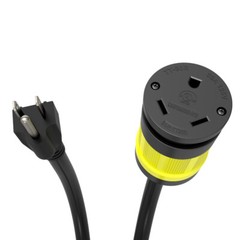 30 Amp to 110 Volt RV Charging Adapter Cord 24 Inch 2FT, NEMA 5-15P to TT-30R
