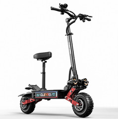 6000W Folding Dual Motor 60V 33A Adult Electric Scooter 11″ Road Tire E-Scooter