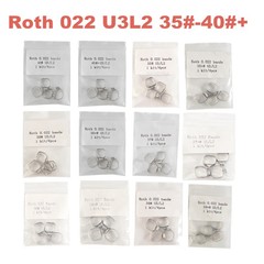Dental Orthodontic Buccal Tube Bands Roth 022 Convertible U/3 L/2 For 1st Molar