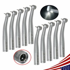 10 Dental Fiber Optic High Speed Handpiece fit Kav Quick Coupler FG1.60mm axz