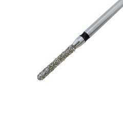 Dental Diamond Burs Round End Cylinder FG 881/012SC Super Coarse Grit Red