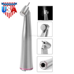 Dental 1:4.2 45 Degree LED Surgical Contra Angle Handpiece E-type Inner Channel