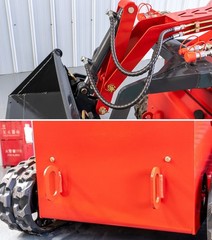 Mini Skid Steer Loader 23HP EPA Engine Three pumps 2645 lbs FREE Ship Unloading