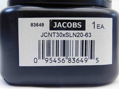 NEW NMTB30 JACOBS 20mm ID SOLID END MILL TOOL HOLDER 20.0 mm JCNT30XSLN20-63