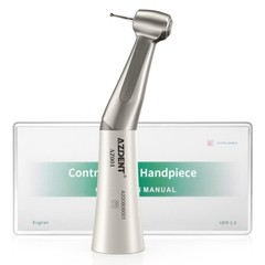 AZDENT Dental Slow Low Speed Contra Angle Handpiece E-type Push Button/Latch