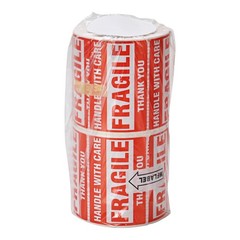 20 Rolls 3 x 5 Fragile Stickers Handle with Care Thanks 500/Roll Shipping Labels