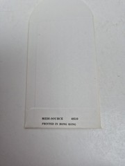 Printed Pill Envelope 3.5″ x 2.5″ 1000 Pack Made In Hong Kong Cat No. 48510