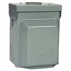 Ge U013c 9 1/8 In H X 7 1/4 In W X 5 3/16 In D Unmetered Surface Power Outlet