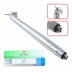 4xDental 45 Degree angle LED Light push button optic fiber high handpiece in USA