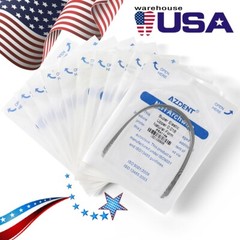 10X AZDENT Dental Orthodontic Super Elastic Niti Reverse Curve Round Arch Wires