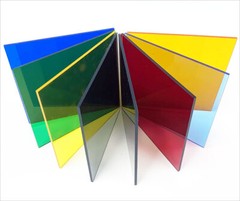 Color Acrylic Plexiglass Sheet Transparent Colors VARIOUS SIZES AZM Displays
