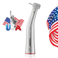 Dental 1:5 Fiber Optic LED Contra Angle Increasing Handpiece for E-type Motor