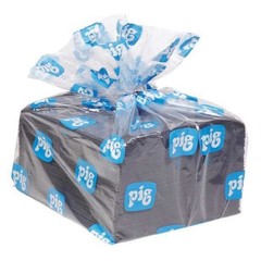 Pig Mat160 Sorbent Pad, 17 Gal, 15 In X 20 In, Universal, Gray, Polypropylene