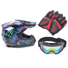 Motorcycle Dirt Bike Motocross Off Road Helmets , Unisex , Adult Racing Helmet