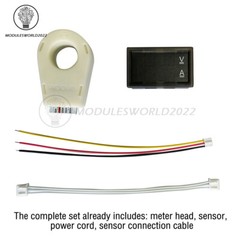 DC0-300V 50/100/200/400A Digital Current Voltage Meter Hall Ammeter Voltmeter